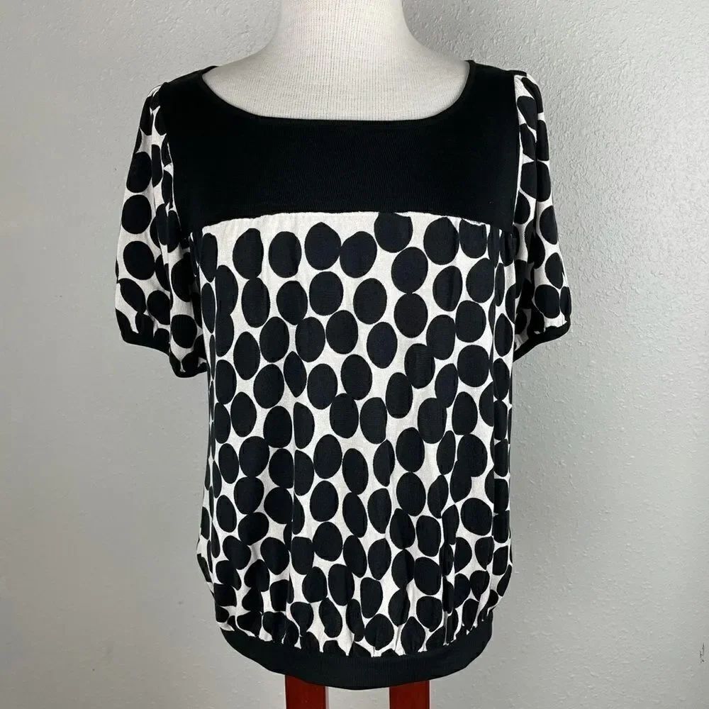 NWT August Silk Blend Blouse Top Size M